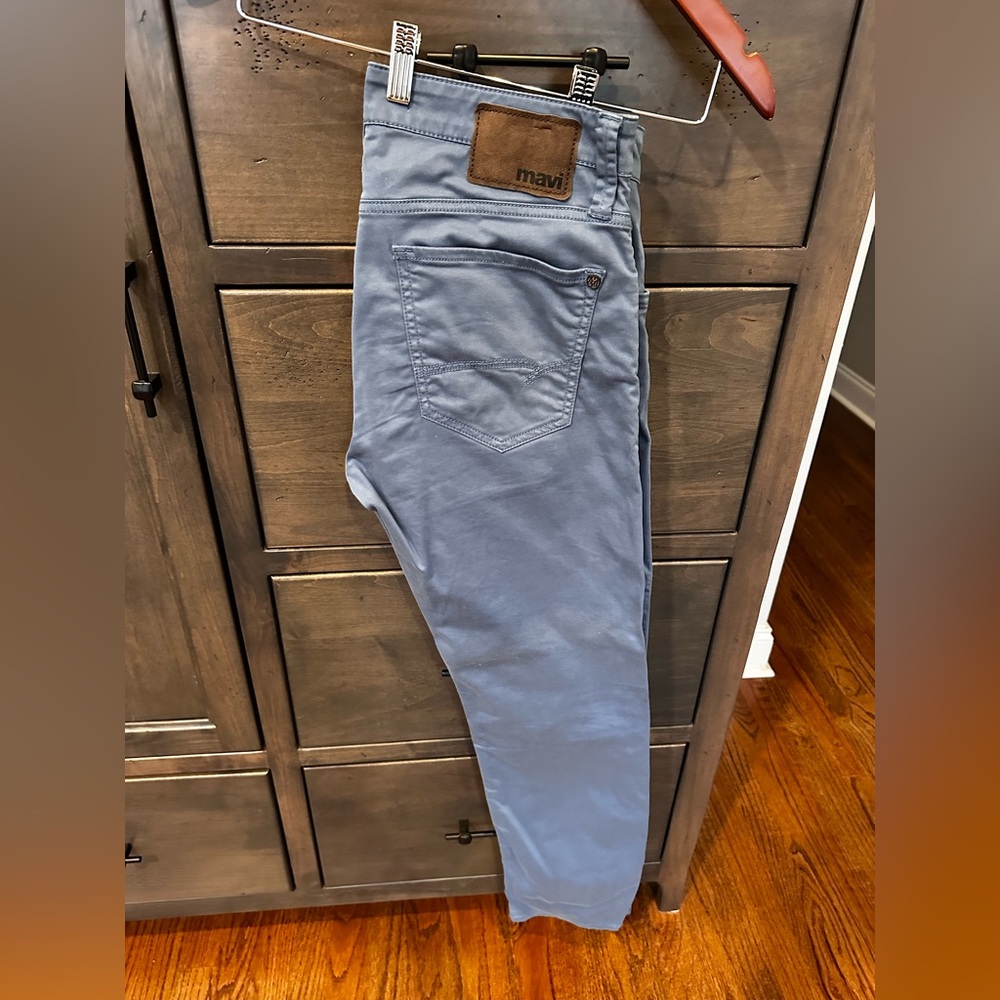Mavi Men's Straight Jeans in Blue